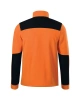 Mikina fleece unisex EFFECT- oranžová