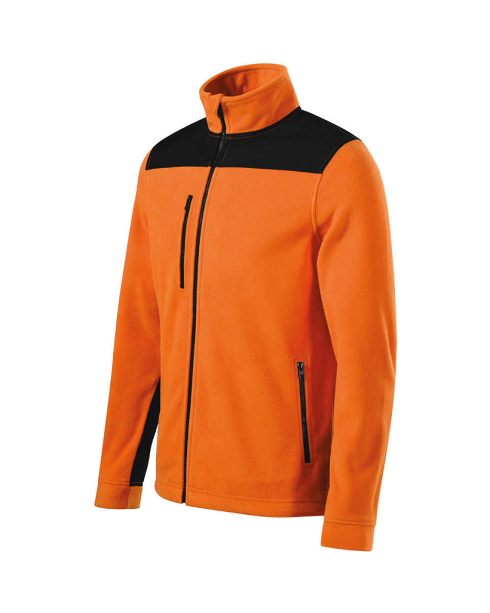 Levně ESHOP - Mikina fleece unisex EFFECT 530 - oranžová