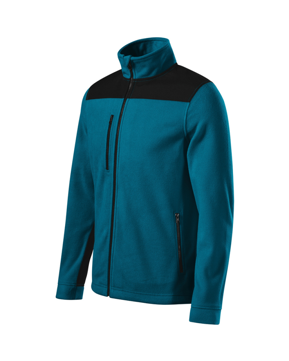 Levně ESHOP - Mikina fleece unisex EFFECT 530 - petrolejová