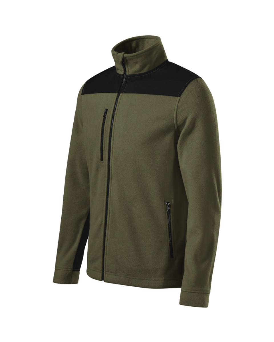 Levně ESHOP - Mikina fleece unisex EFFECT 530 - military