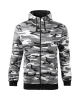 Mikina pánská Camo Zipper - camouflage gray Mikina pánská Camo Zipper - camouflage gray