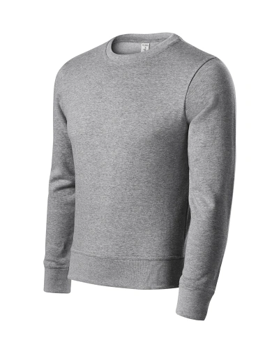 Mikina  ZERO unisex -  tmavě šedý melrí