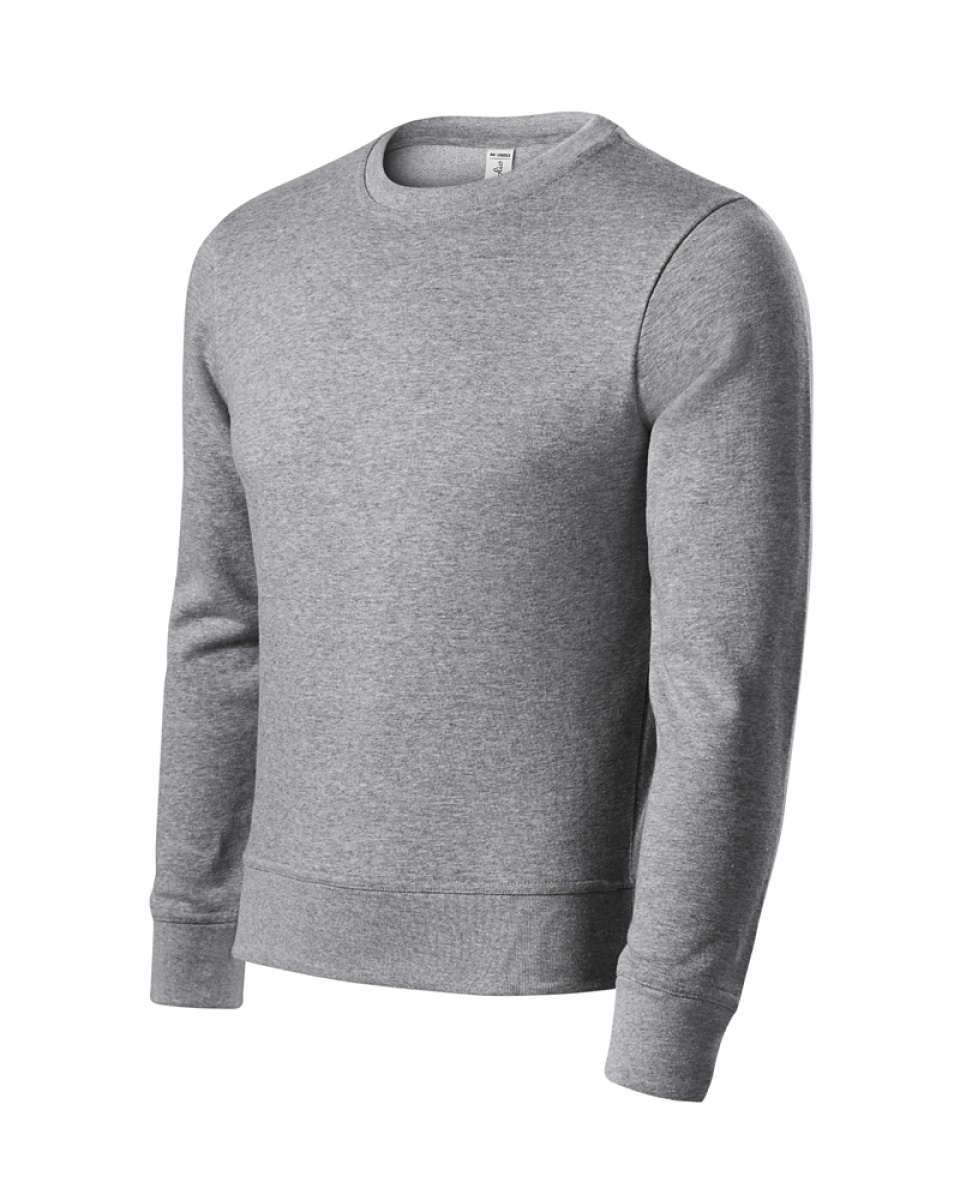 Levně ESHOP - Mikina ZERO unisex - XS-XXL - tmavě šedý melír
