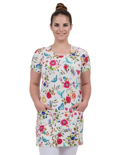Dámské pracovní triko EDITTA, motýlek Dámské pracovní triko EDITTA, motýlek