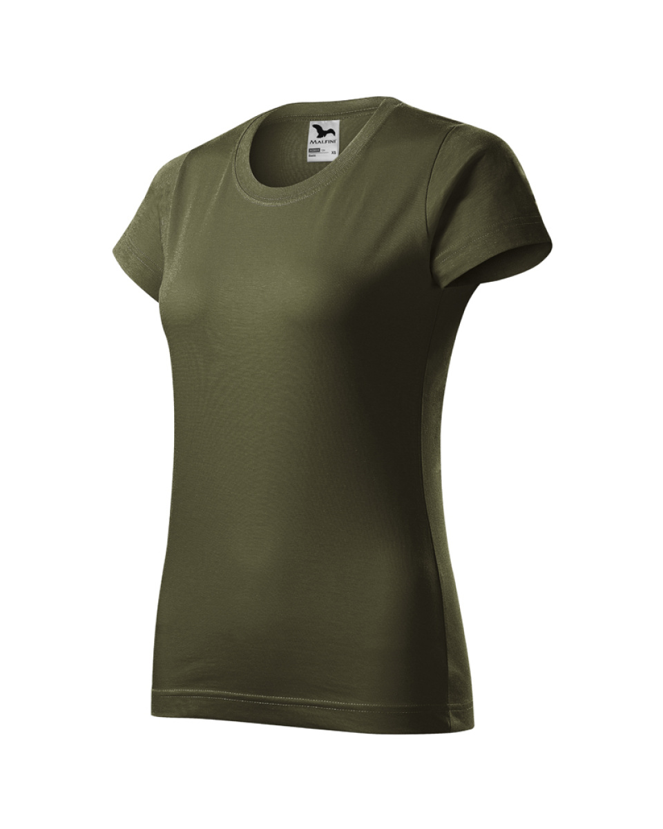 Levně Triko dámské Basic 134 - XS-XXL - military