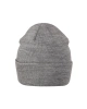 Čepice unisex Beanie - tmavě šedý melír