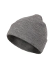 Čepice unisex Beanie - tmavě šedý melír