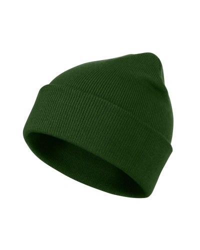 Čepice unisex Beanie - láhvově zelená