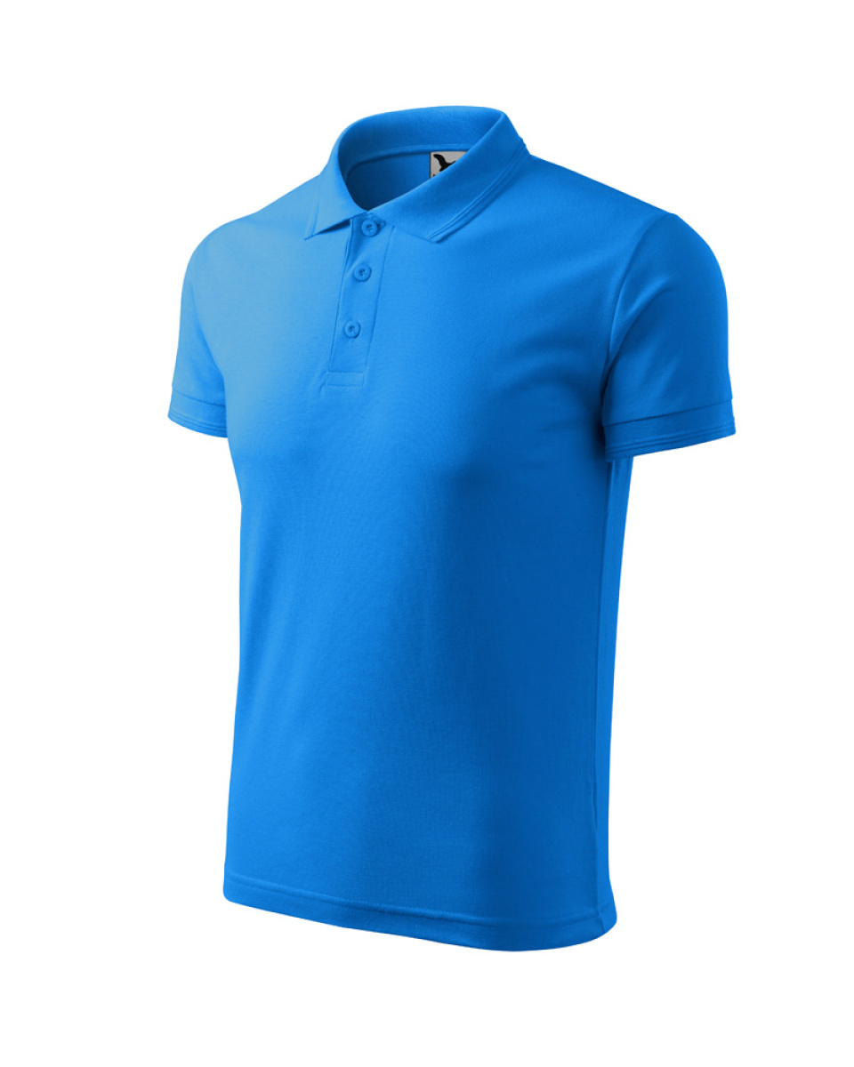 Levně ESHOP - Polokošile Pique Polo 203 - snorkel blue