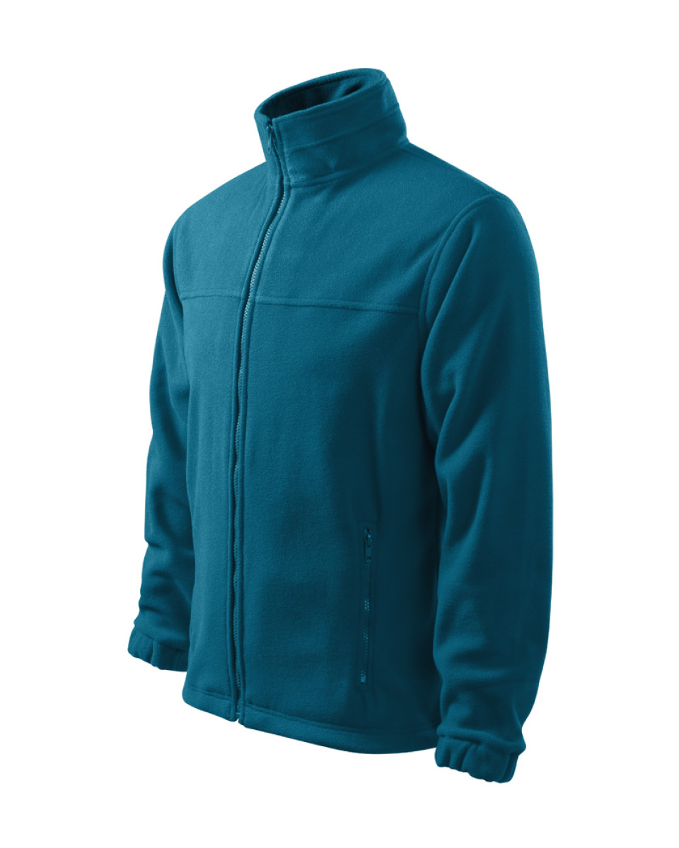 Levně ESHOP - Mikina pánská fleece Jacket 501 - petrolejová