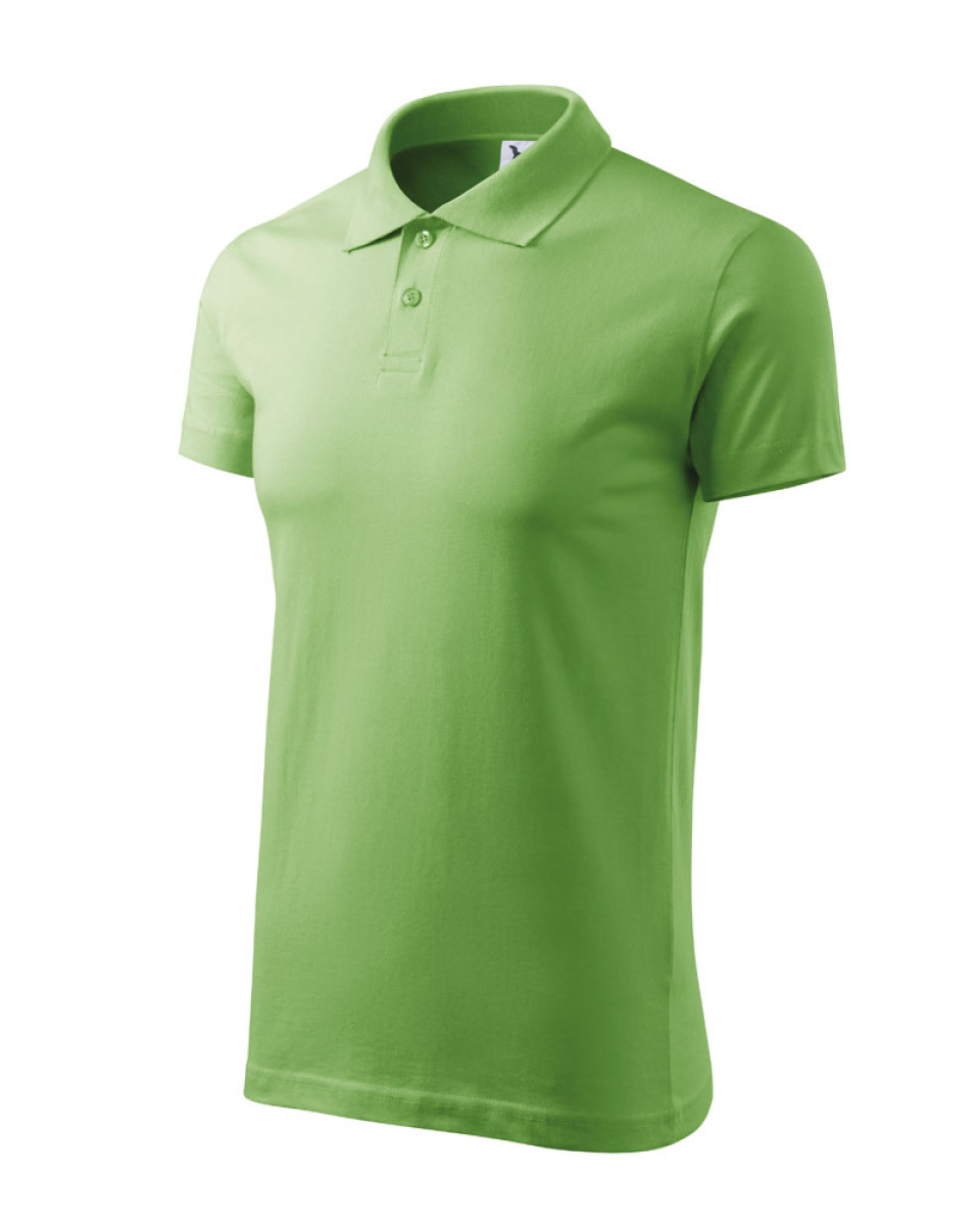 Levně Polokošile Single J. 202 - S-XXL - trávově zelená
