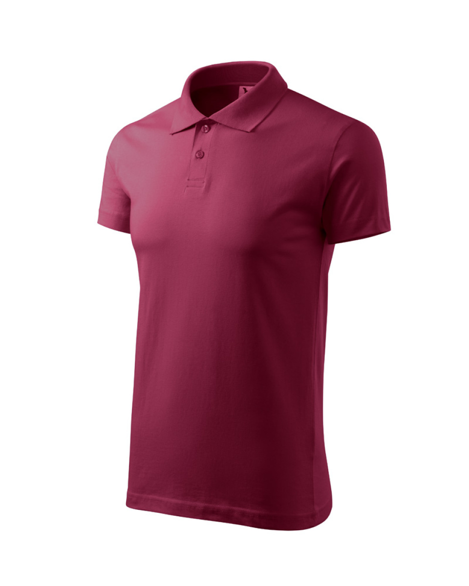 Levně Polokošile Single J. 202 - S-XXL - Garnet