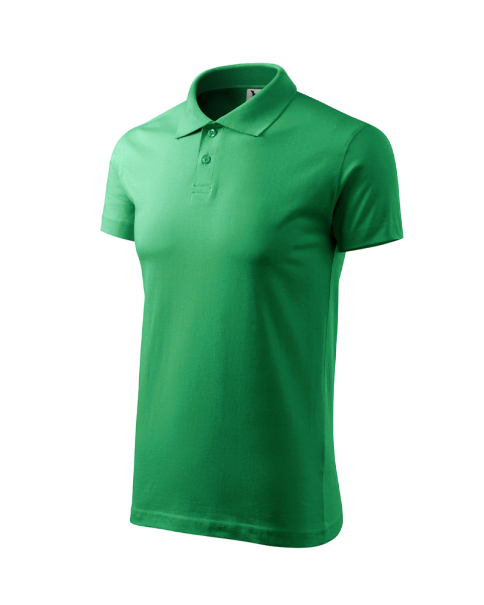Levně Polokošile Single J. 202 - S-XXL - středně zelená