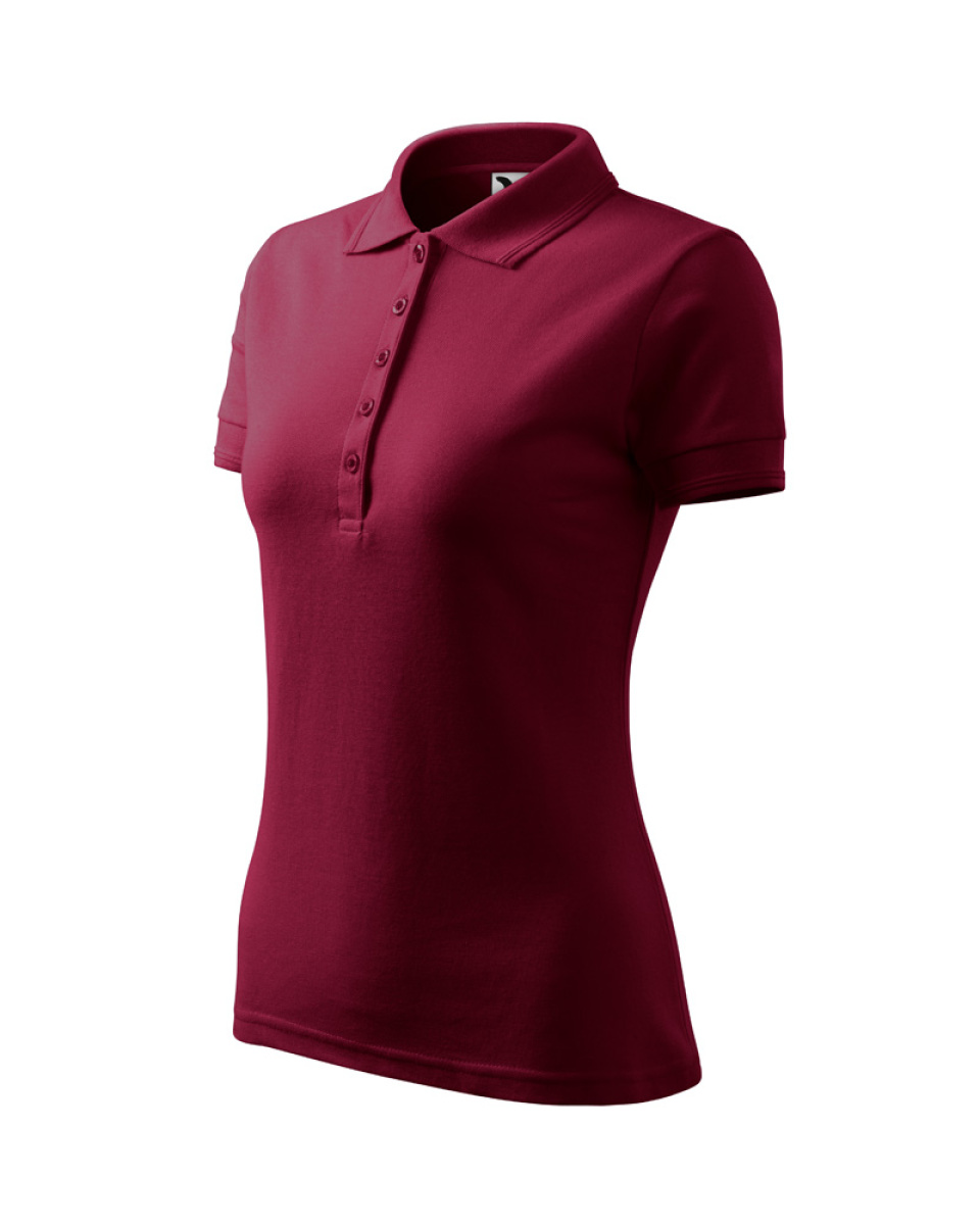 Levně Polokošile dámská Pique Polo 210 - XS-XXL - garnet