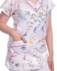 Dámská pracovní halena MAGDALÉNA, luční kvítí