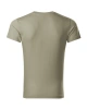 Triko Slim Fit V-neck pánské - světlá khaki Triko Slim Fit V-neck pánské - světlá khaki