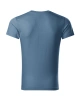 Tričko Slim Fit V-neck pánské - denim