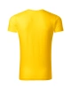 Tričko Slim Fit V-neck pánské - žlutá