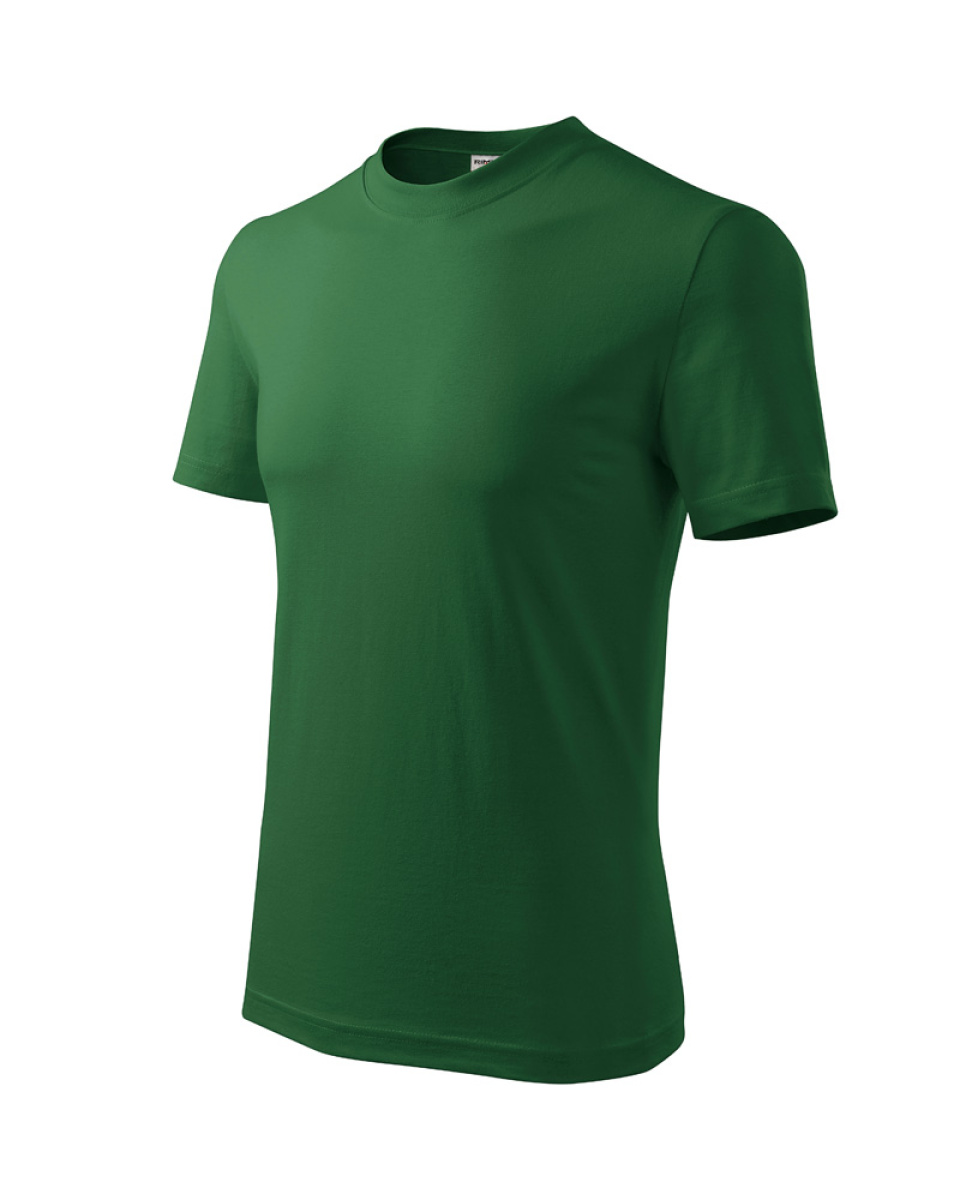 Levně ESHOP - Tričko RECALL R07, unisex, - lahvově zelená
