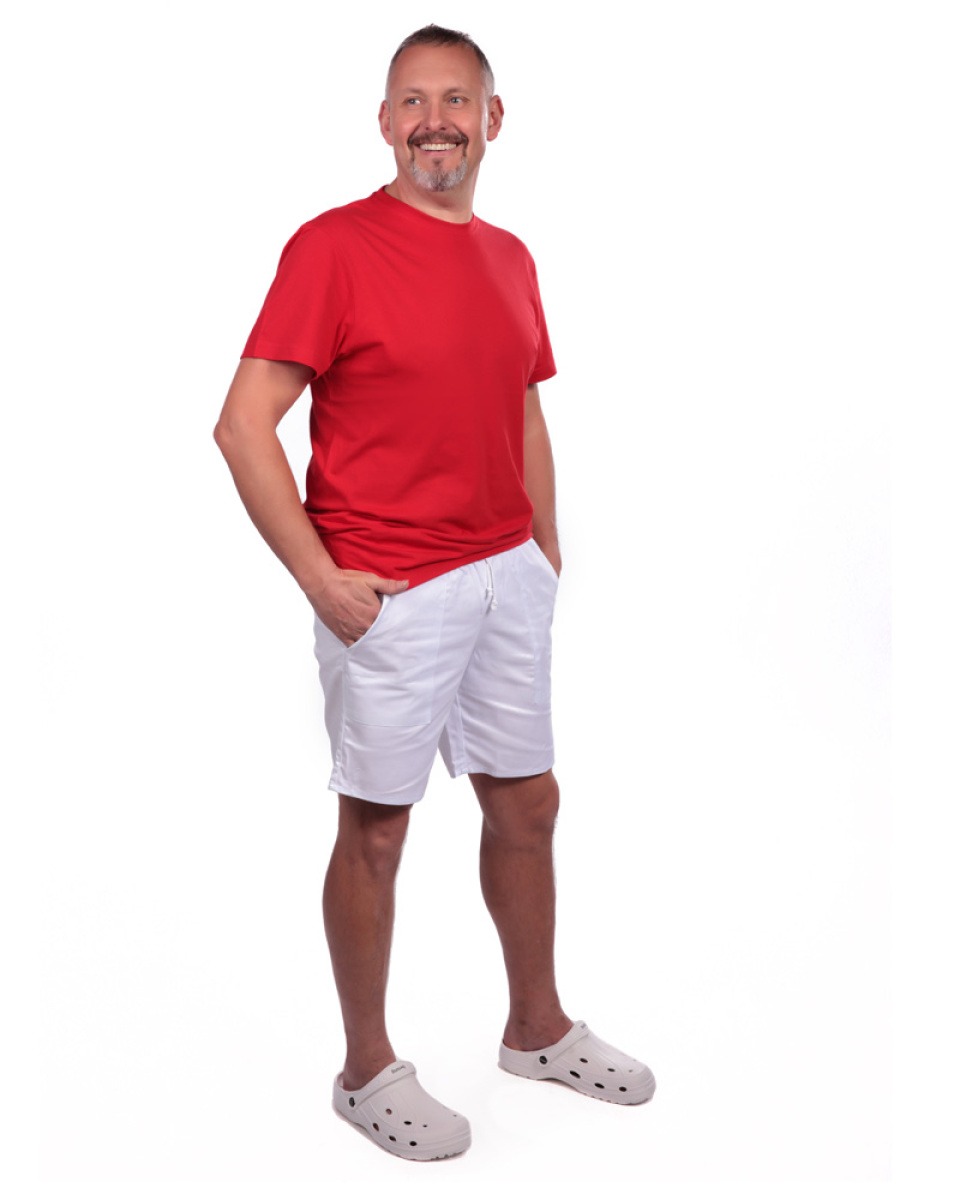 Levně KRAŤASY PÁNSKÉ prac. pas, 2508, LW, d=45cm, pruženka s tkanicí, BA 200, VS182, bílé