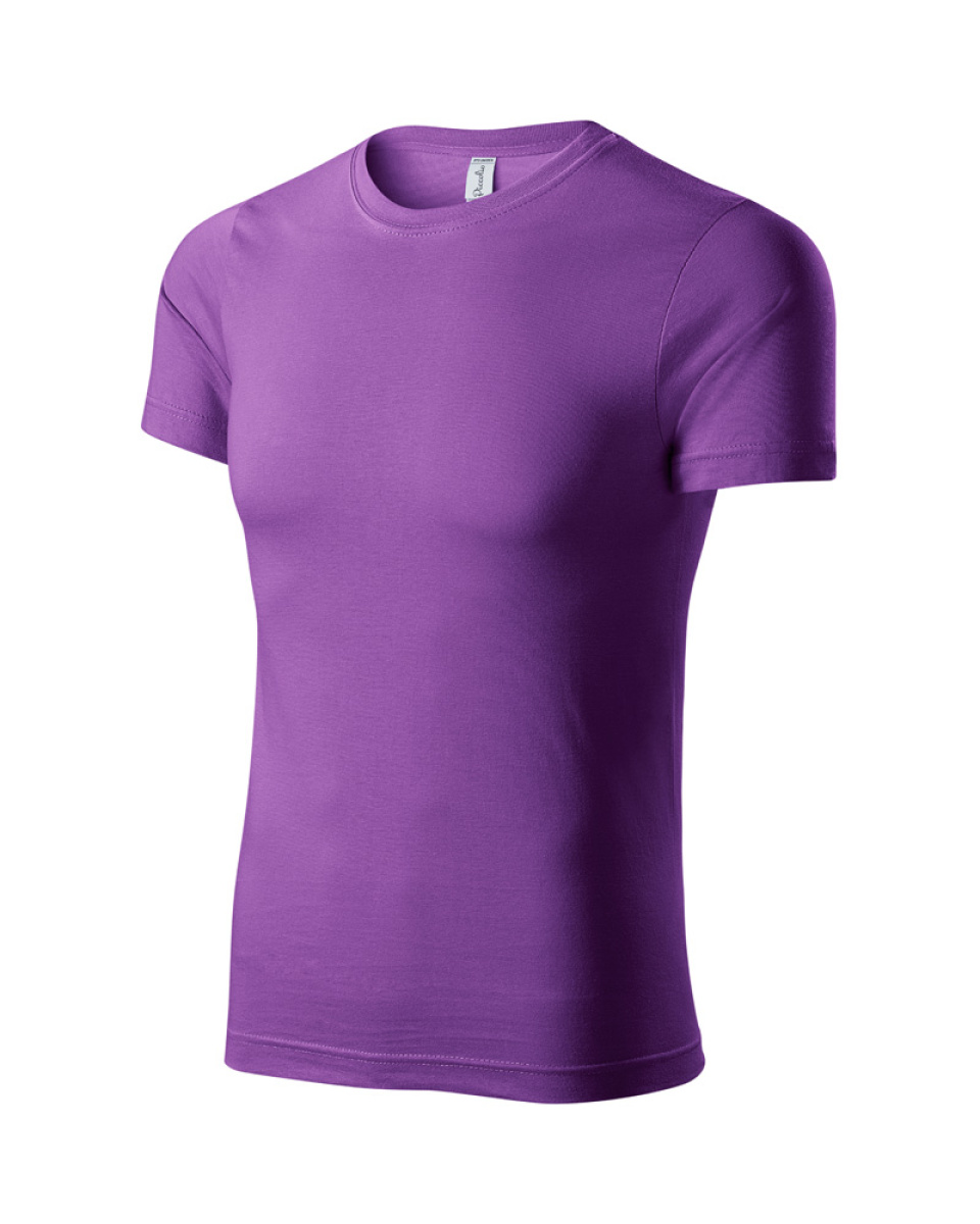 Levně ESHOP - Unisexové tričko Paint P73 - fialová