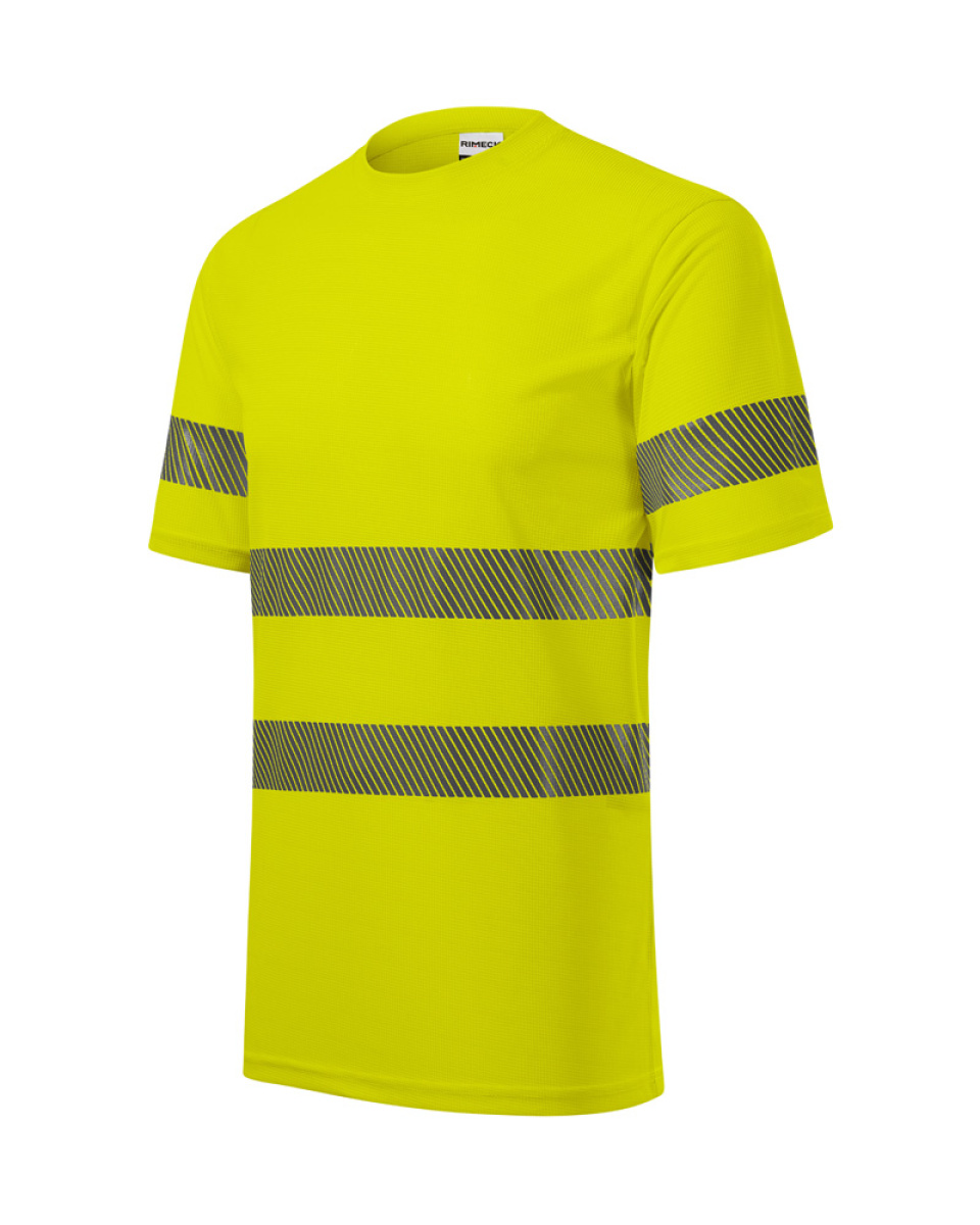 Levně ESHOP - Unisex tričko HV DRY - fluorescenční žlutá