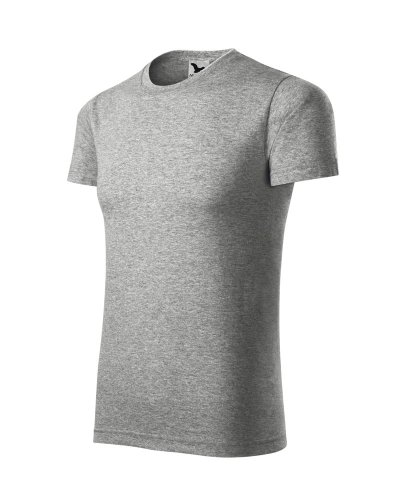 Tričko unisex ELEMENT - tmavě šedý melír