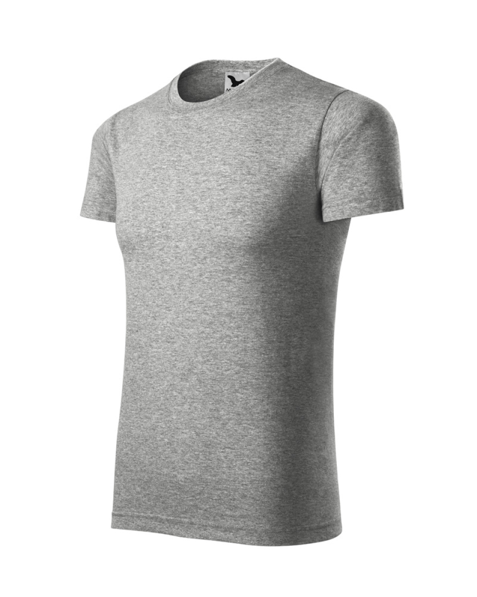 Levně ESHOP - Triko unisex, kr.rukáv, ELEMENT 145 - XS-XXL - tmavě šedý melír