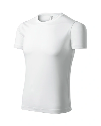 Unisexové tričko PIXEL - bílá