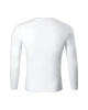 Unisexové tričko PROGRESS LS - bílá