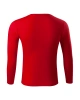 Unisexové tričko PROGRESS LS - červená