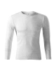Unisexové tričko PROGRESS LS - světle šedý melír
