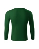 Unisexové tričko PROGRESS LS - lahvově zelená