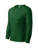 Unisexové tričko PROGRESS LS - lahvově zelená