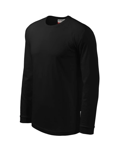 Unisexové tričko STREET LS - černá