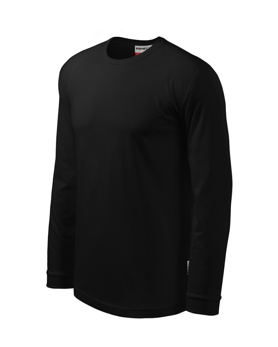 Levně ESHOP - Triko pánské, dl.rukáv, Street 130 - černá
