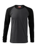 Unisexové tričko STREET LS - ebony gray