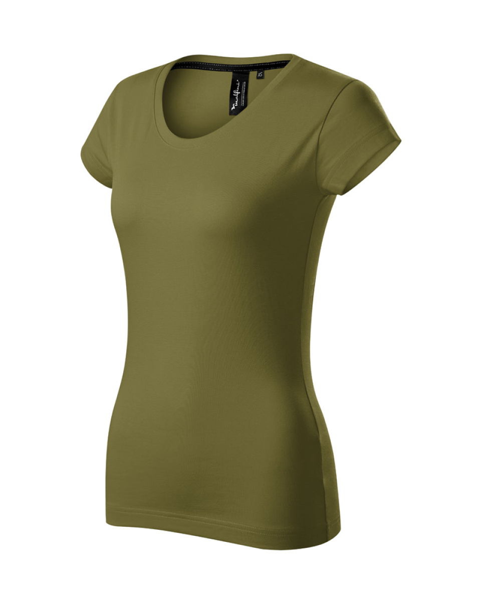 Levně Dámské tričko 154 EXCLUSIVE - avocado green