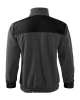 Unisexová mikina JACKET HI-Q  - ocelově šedá