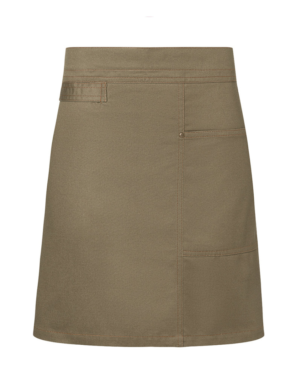Levně Zástěra unisex, do pasu VS 11 - khaki