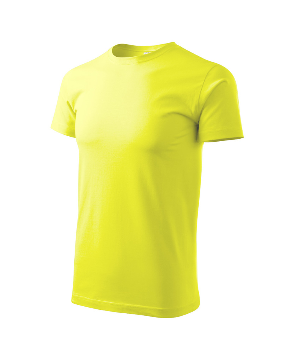 Levně ESHOP - Tričko HEAVY NEW 137 - neon yellow