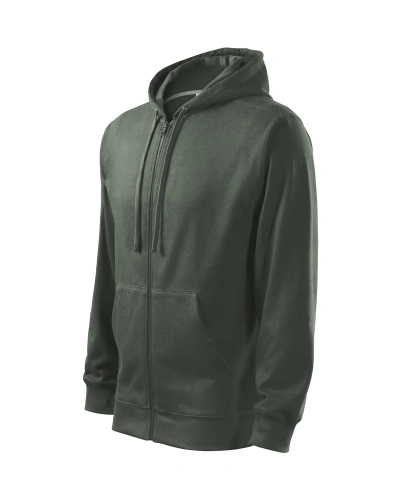Pánská mikina TRENDY ZIPPER - tmavá břidlice
