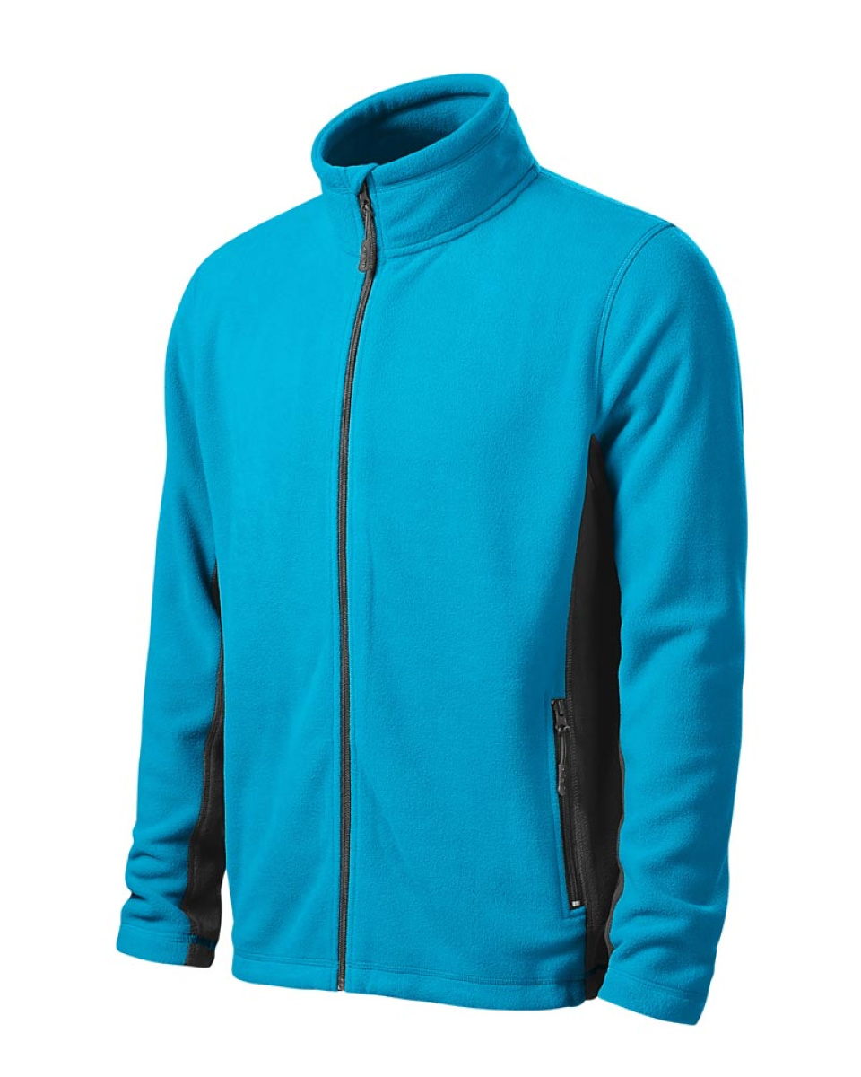 Levně ESHOP - Frosty fleece pánsky 527 - tyrkysová