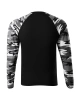 Unisexové tričko CAMOUFLAGE LS - camouflage gray