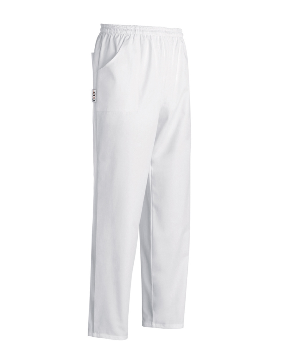 Levně Kalhoty unisex COULISSE POCKET - bílá