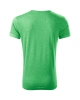 Pánské tričko FUSION - zelený melír Pánské tričko FUSION - zelený melír