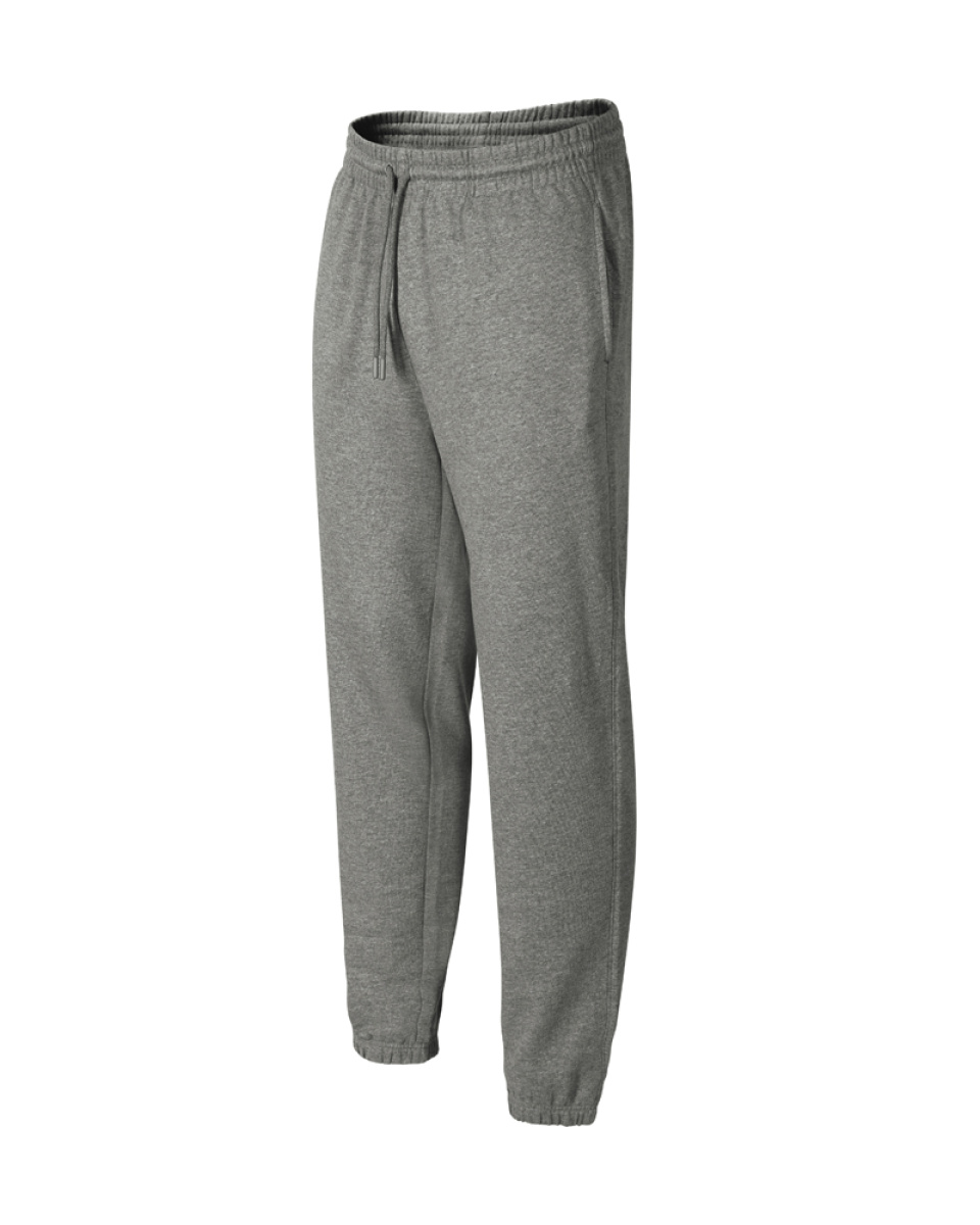 Levně ESHOP - Tepláky unisex MEADOW 609 - tmavě šedý melír
