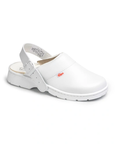 Pantofle 1805-PIEL-A, bílá Pantofle 1805-PIEL-A, bílá