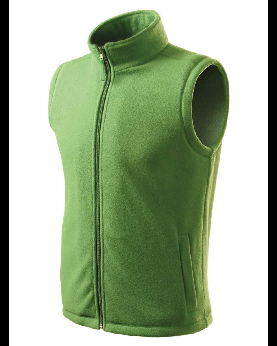 Levně ESHOP - Vesta unisex fleece Next 518 - trávově zelená
