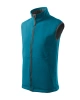 Pánská softshellová vesta VISION - tmavý tyrkys